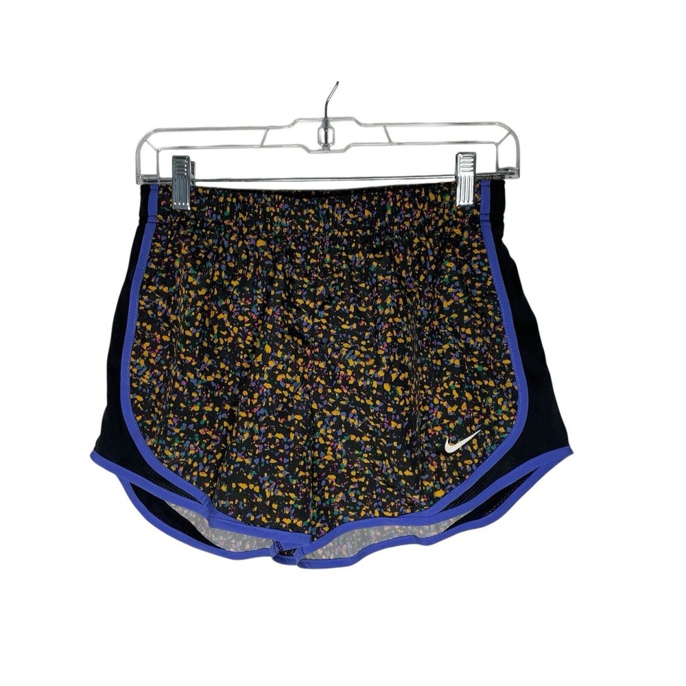 Nike‎ Shorts Dri-fit Tempo Track 3.5 Blue Black Confetti